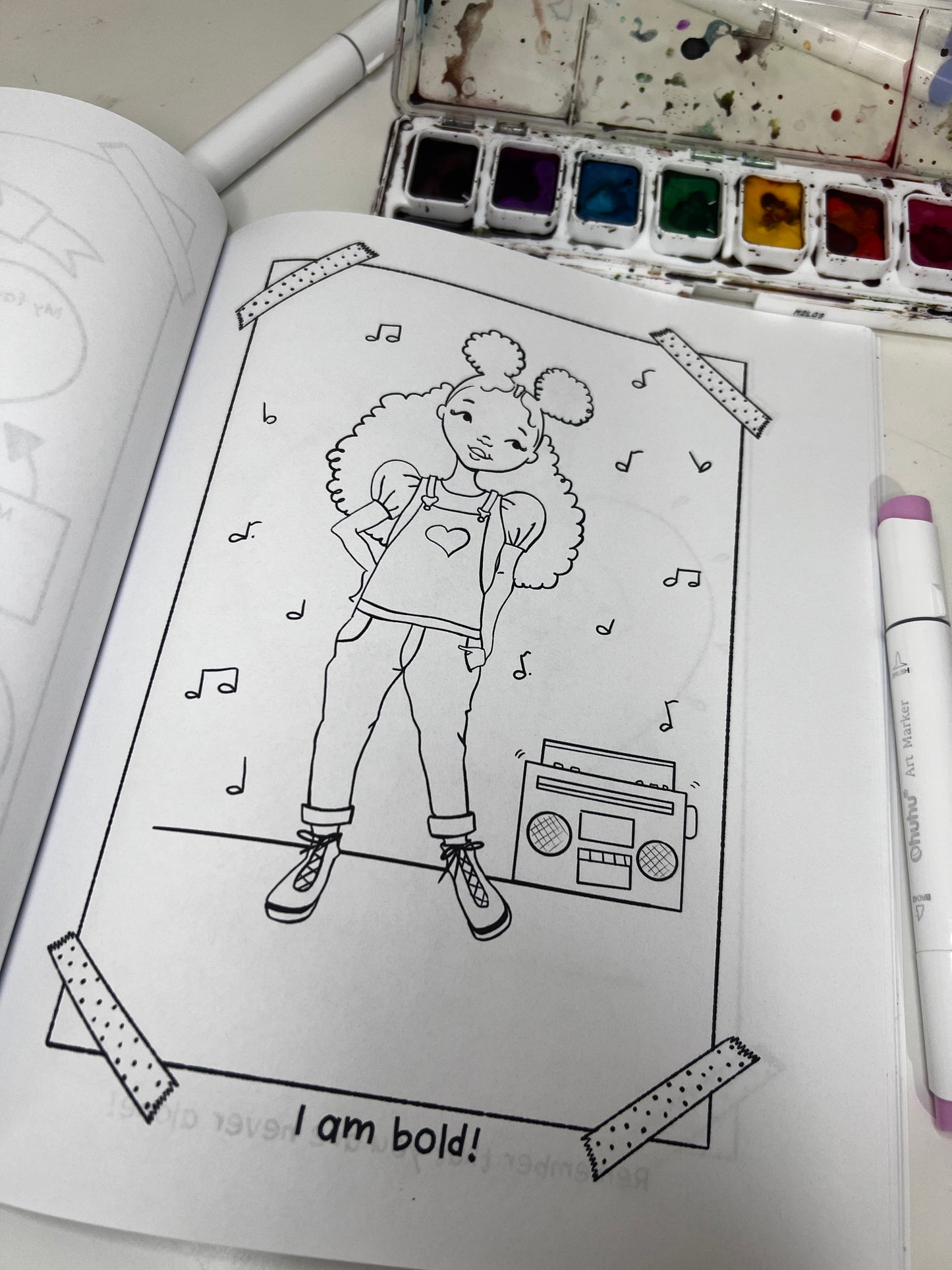 Wonderfully and Fearfully Made Coloring Book